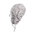 Load image into Gallery viewer, Ponytail with Eyelets - FRESH LEAVES Collection - Aví Scrub Caps