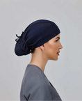 Load image into Gallery viewer, Classic Ponytail - The MonoChrome Collection - Aví Scrub Caps