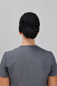 Load image into Gallery viewer, Ponytail with Eyelets - The MonoChrome Collection - Aví Scrub Caps