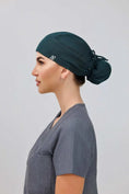 Load image into Gallery viewer, Ponytail with Eyelets - The MonoChrome Collection - Aví Scrub Caps
