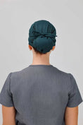 Load image into Gallery viewer, Ponytail with Eyelets - The MonoChrome Collection - Aví Scrub Caps
