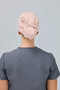 Load image into Gallery viewer, Ponytail with Eyelets - The MonoChrome Collection - Aví Scrub Caps
