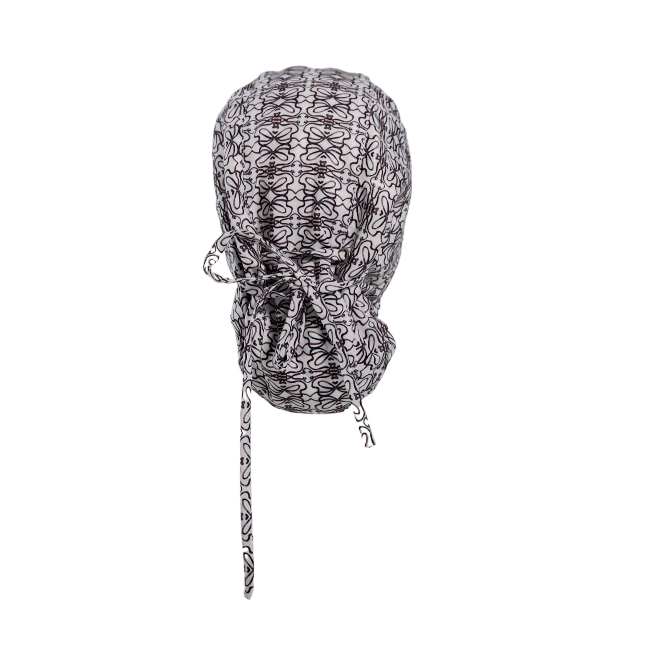Ponytail with Eyelets - Surgeon’s Knot Collection - Aví Scrub Caps
