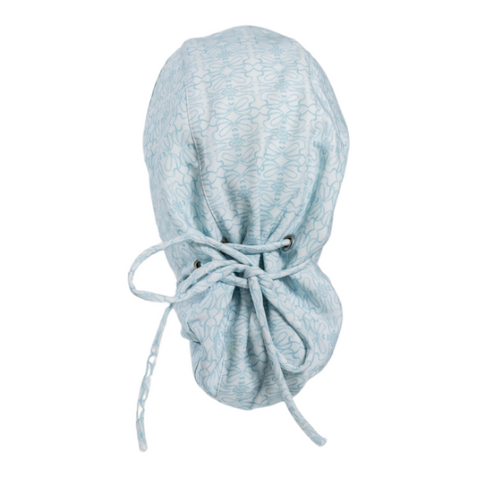 Ponytail with Eyelets - Surgeon’s Knot Collection - Aví Scrub Caps