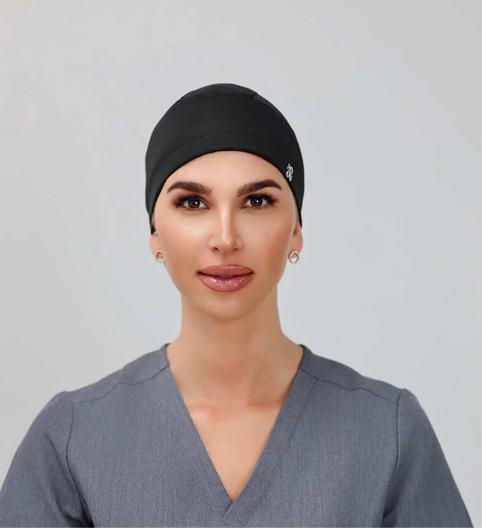 Classic Ponytail - The MonoChrome Collection - Aví Scrub Caps